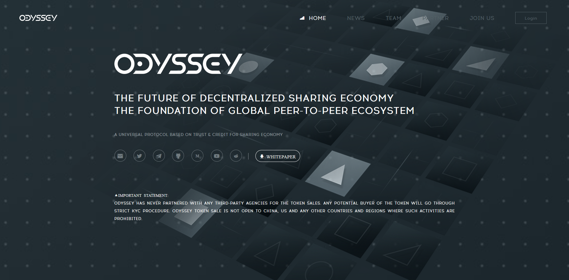 odessey crypto price