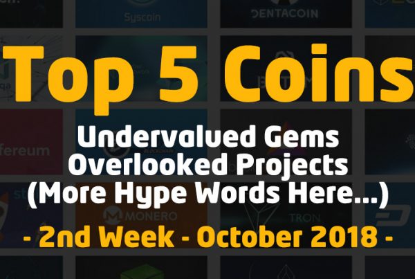 Top 5 Coins October 2nd Week