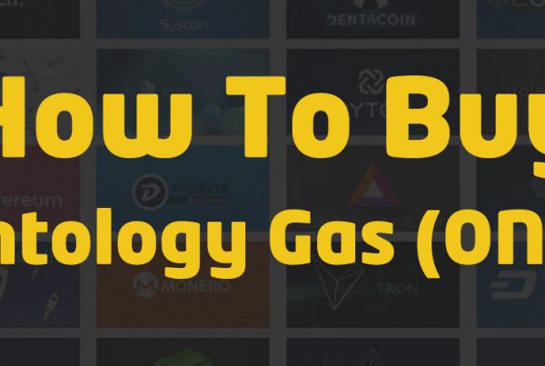 how to buy ontology gas ong crypto