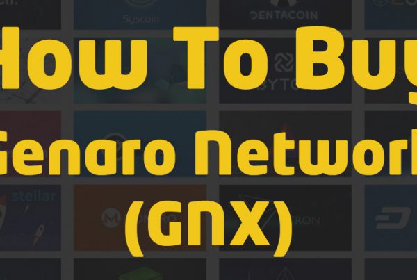how to buy genaro network gnx crypto