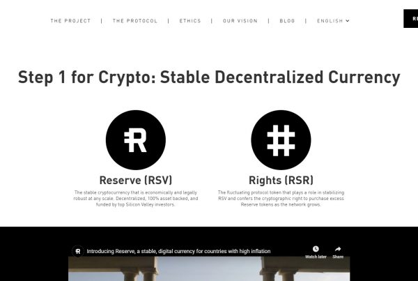 Reserve Rights RSR Website