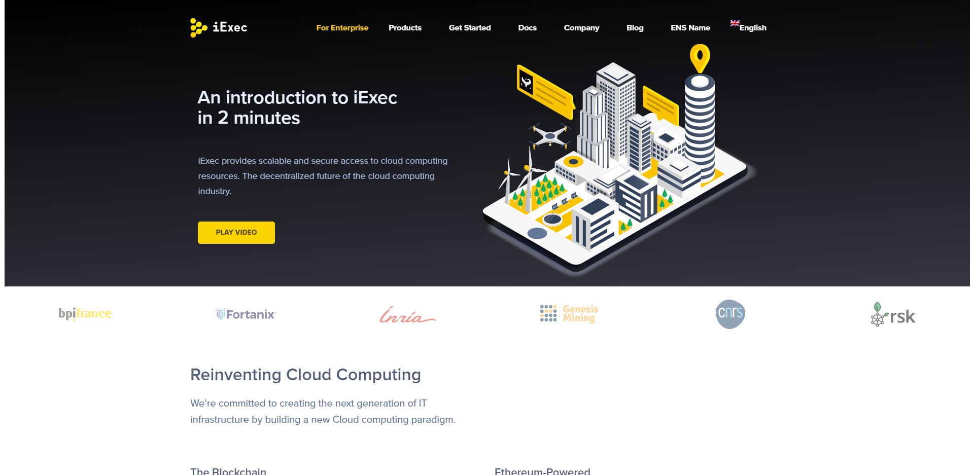 iExec RLC Website