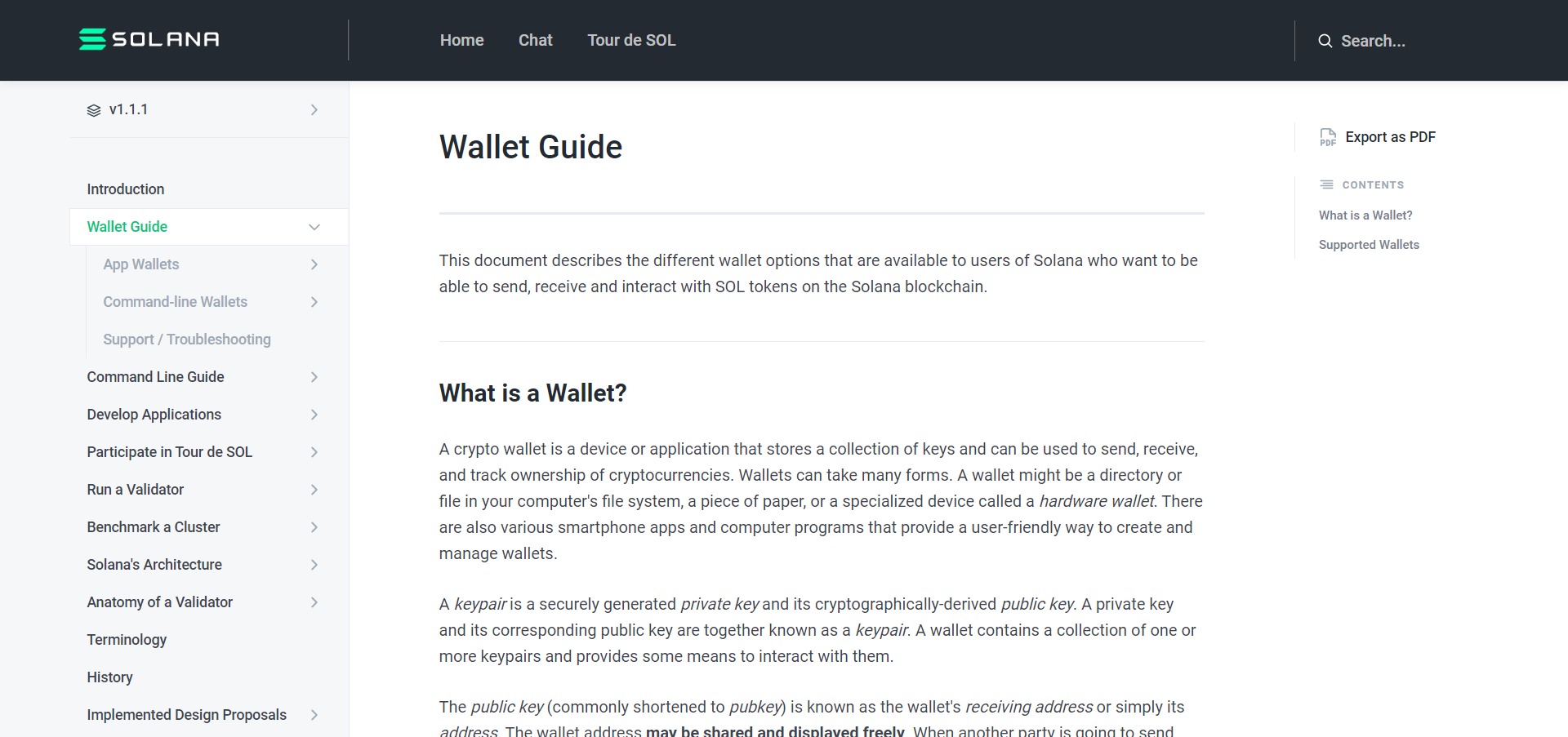 Solana Wallet Guide