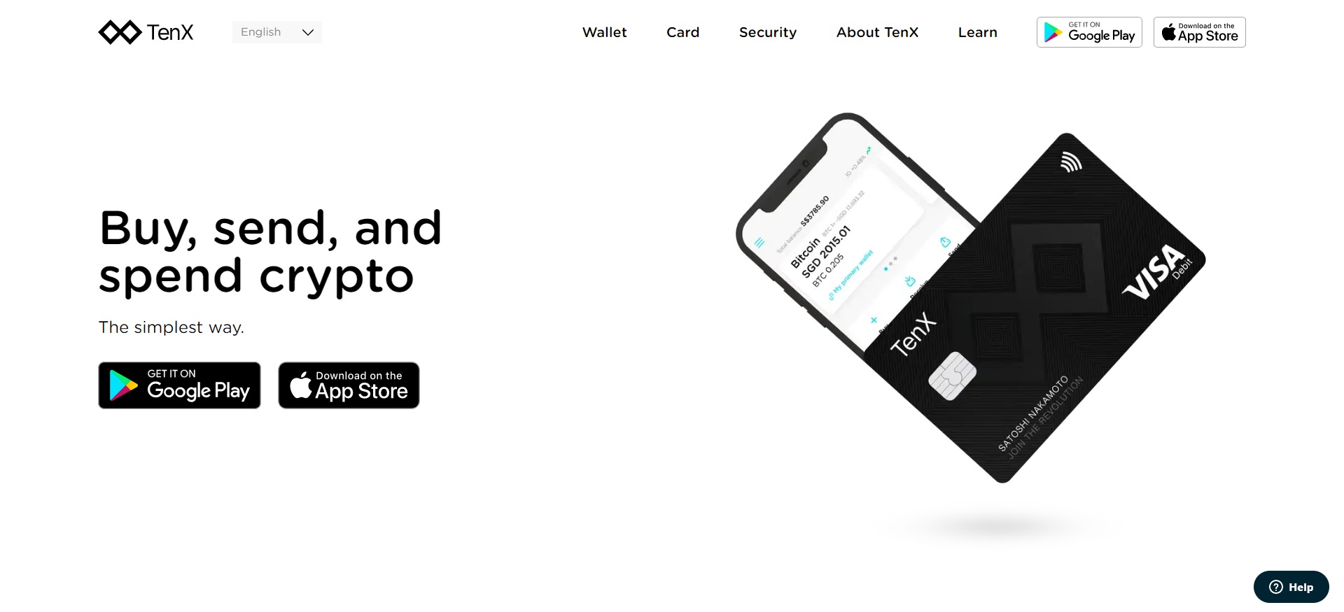 TenX PAY Wallet