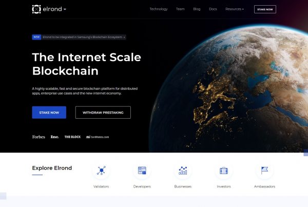 Elrond ERD Price Prediction Website