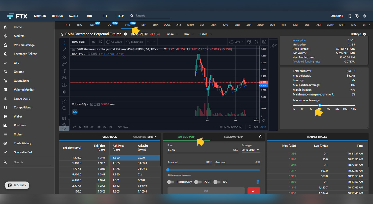 How To Long DMM Governance DMG