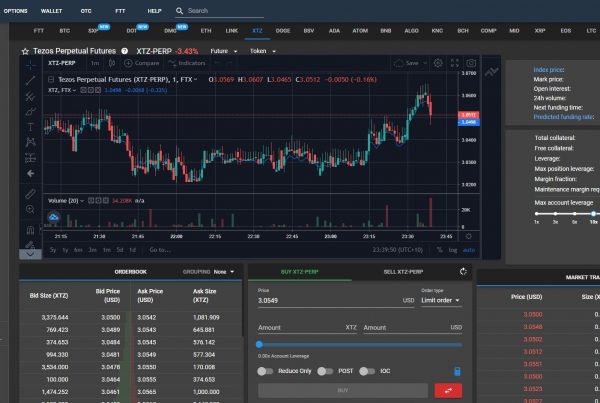 How To Short Long Tezos XTZ