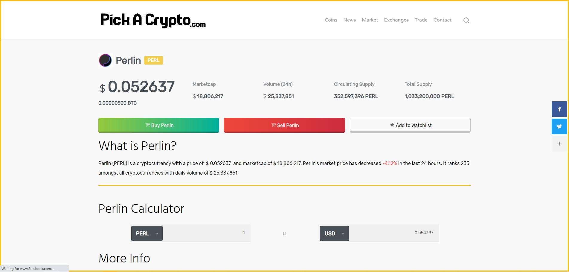 Perl crypto price prediction buy bitcoin using peoples bank of alabama