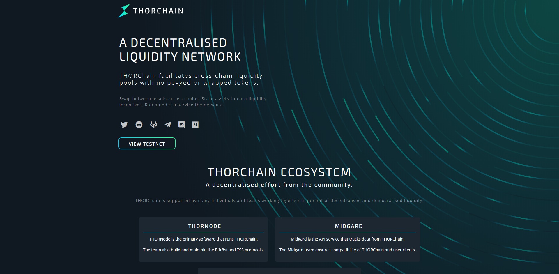 Thorchain RUNE Price Prediction Website