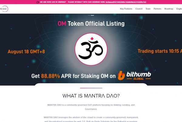 Mantra DAO OM Price Prediction Website