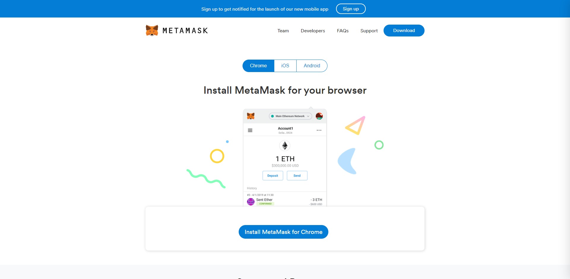 Metamask Uniswap Wallet