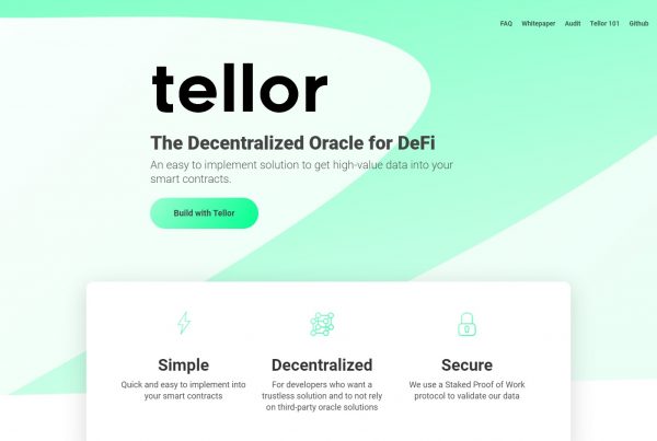 Tellor TRB Price Prediction Website