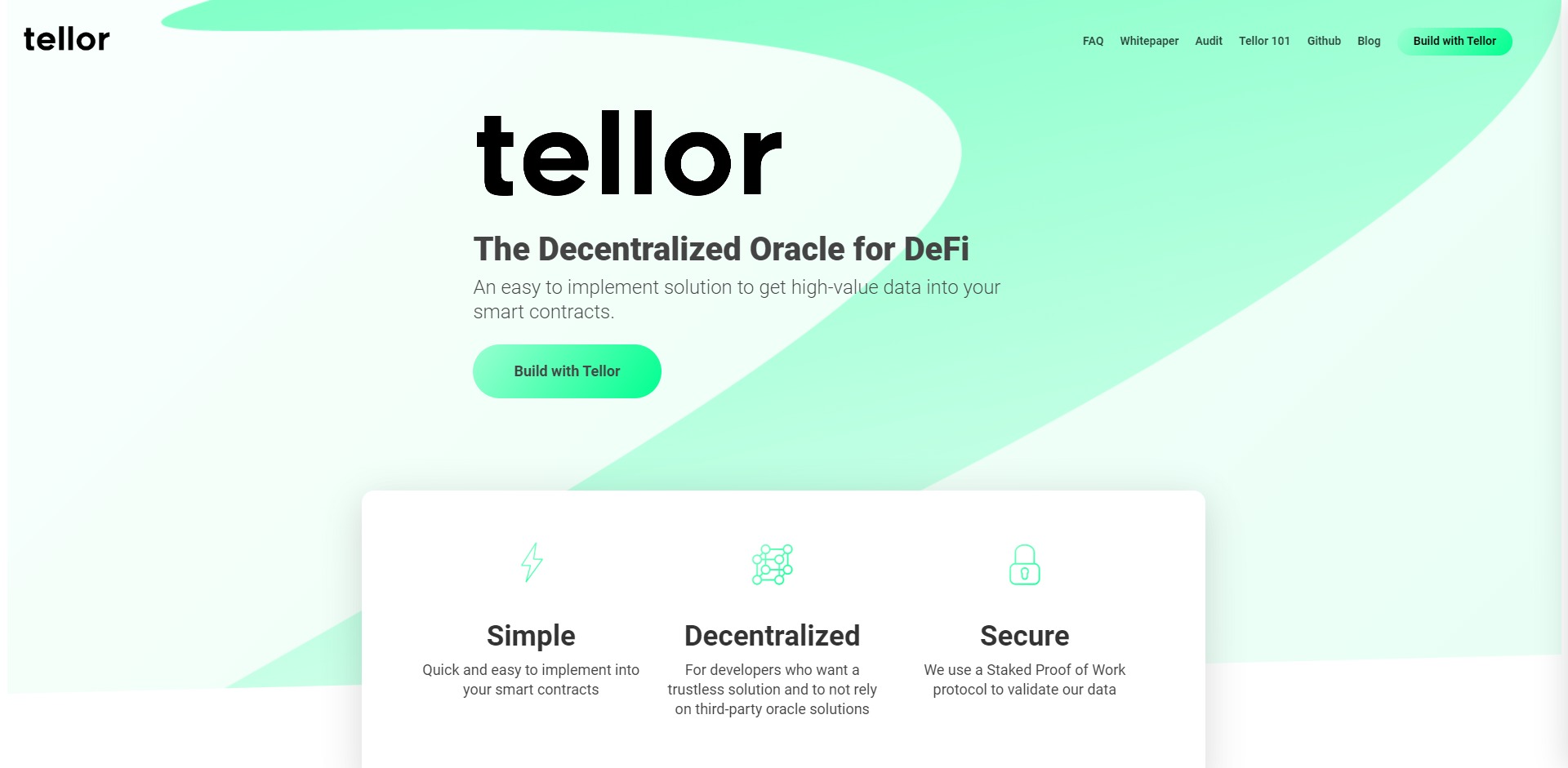 Tellor TRB Price Prediction Website