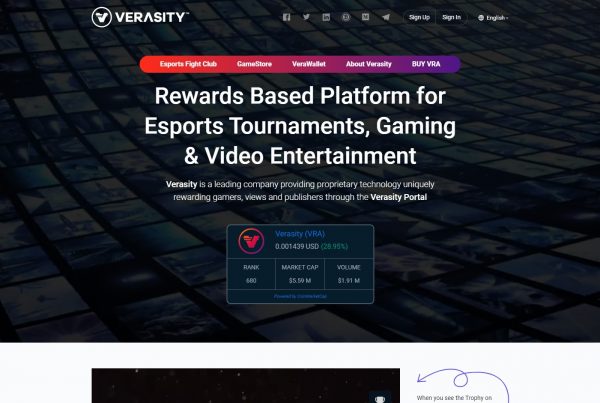 Verasity VRA Price Prediction Website