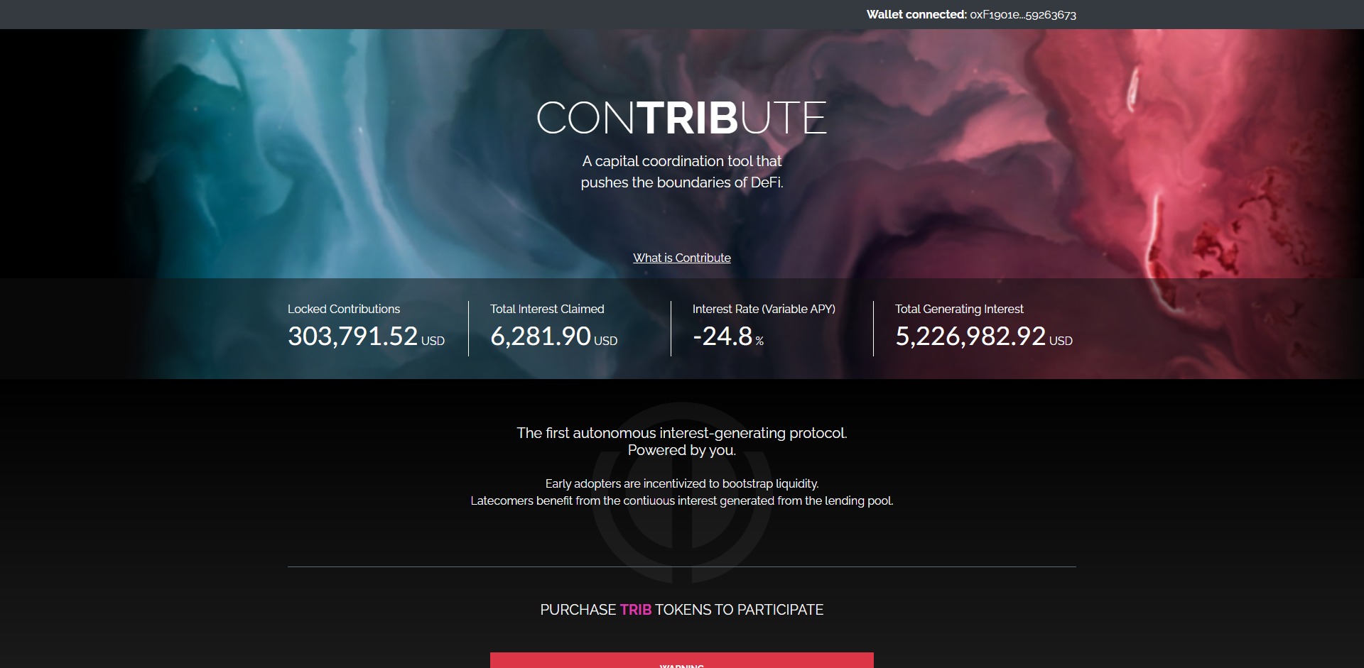 Contribute TRIB Wallets
