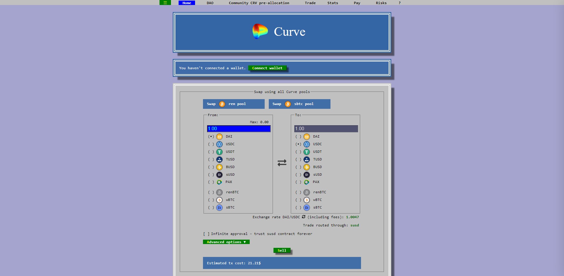 Curve CRV Price Prediction Website