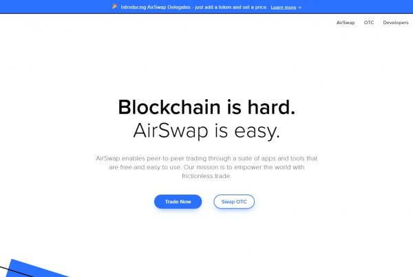 Airswap AST Price Prediction Website