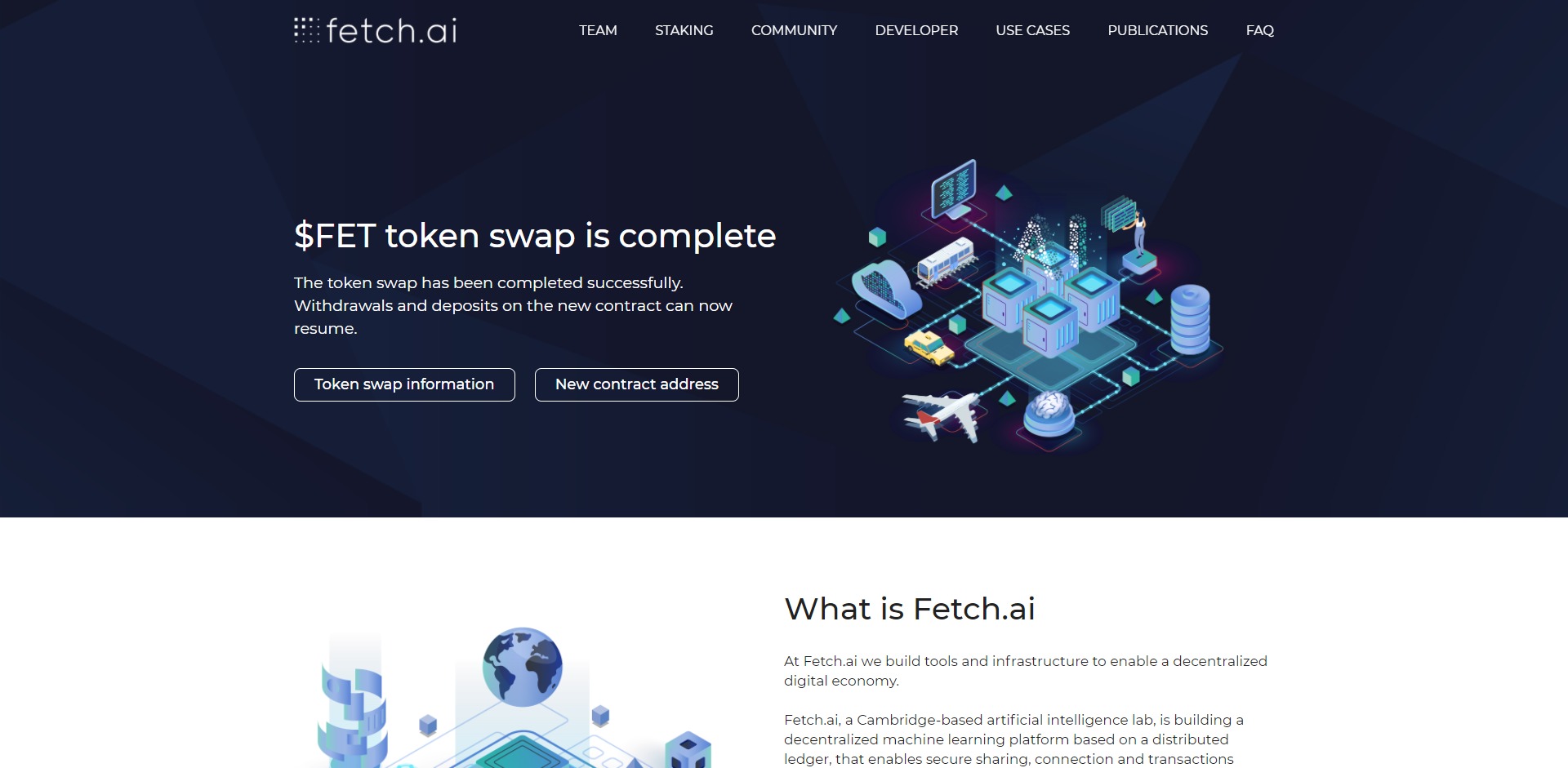 Fetch FET Price Prediction Website