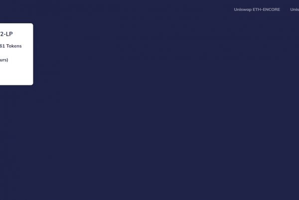 How To Buy Encore Token