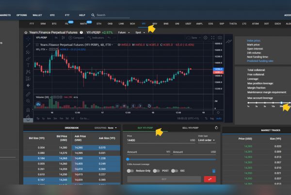 Trade Yearn YFI LONG