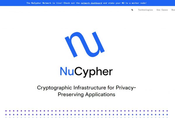 Nucypher NU Price Prediction Website