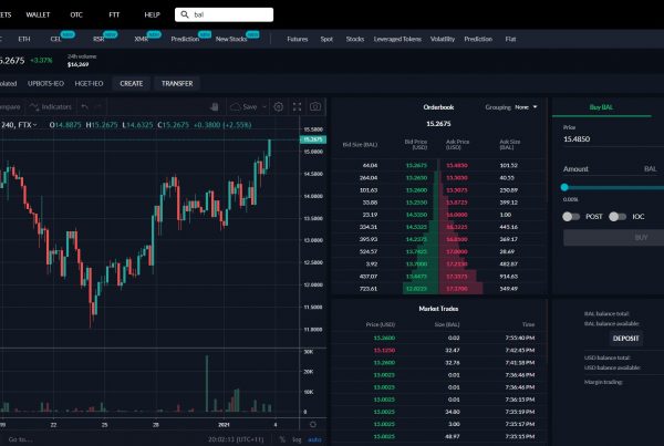 Trade Balancer BAL Spot FTX