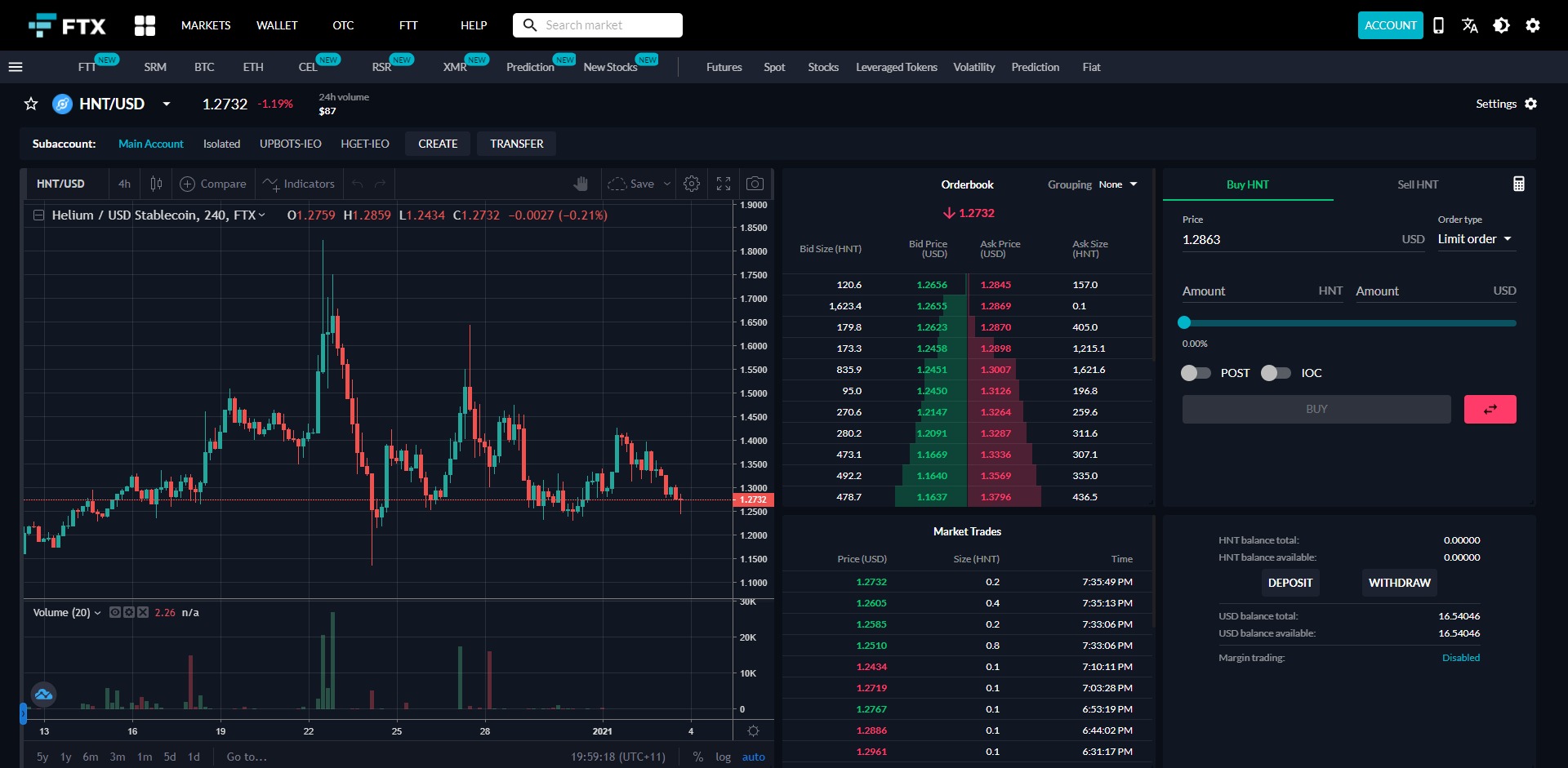 Trade Helium (HNT) | Best Exchange To Buy & Trade (2021)