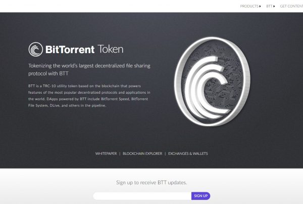 BitTorrent BTT Price Prediction Website