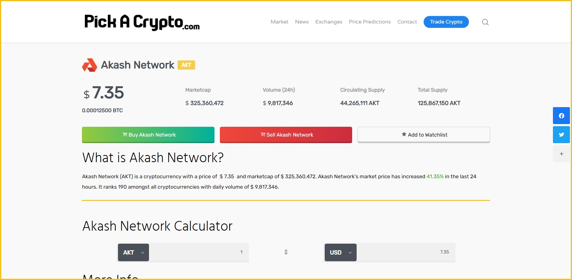 akash network price