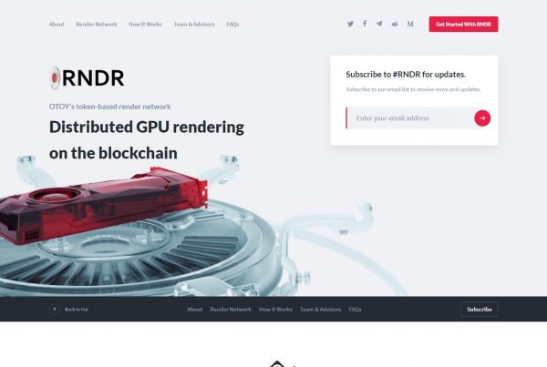 Render Token RNDR Price Prediction Website