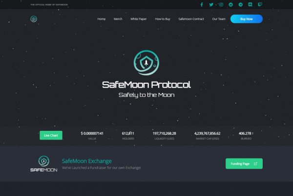 Safemoon Price Prediction Website