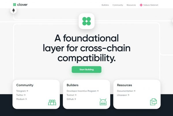 Clover Finance CLV Price Prediction Website