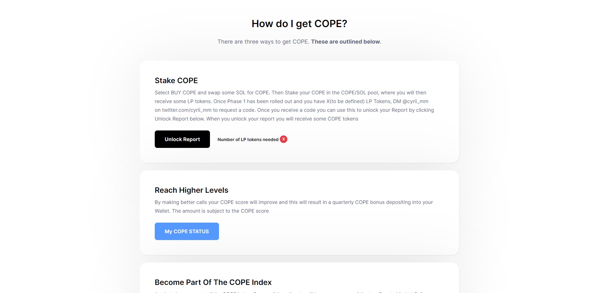 Cope Price Prediction Fundamentals