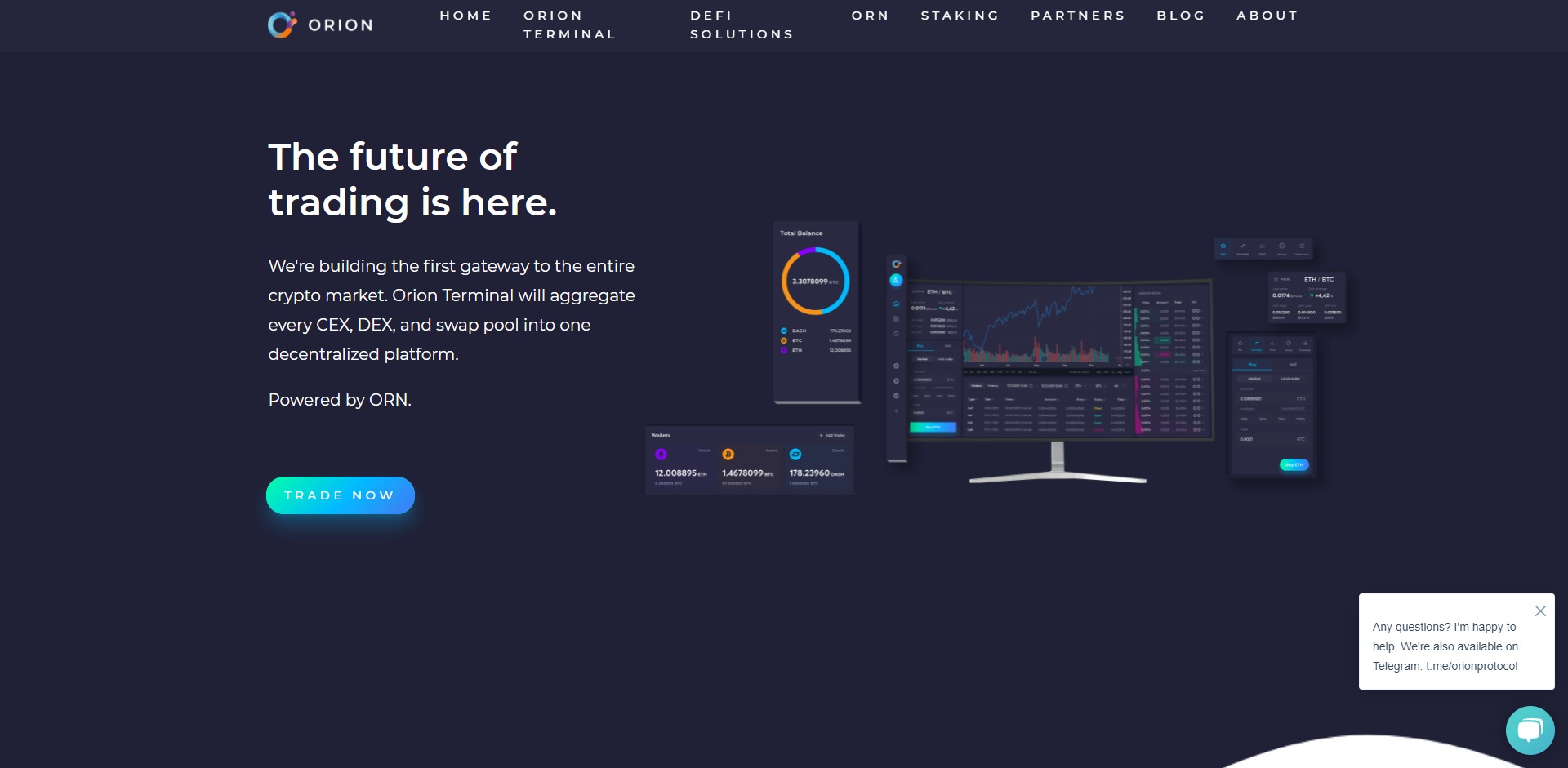 Orion Protocol ORN Price Prediction Website