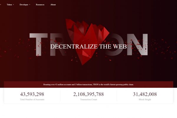 Tron TRX Price Prediction Website