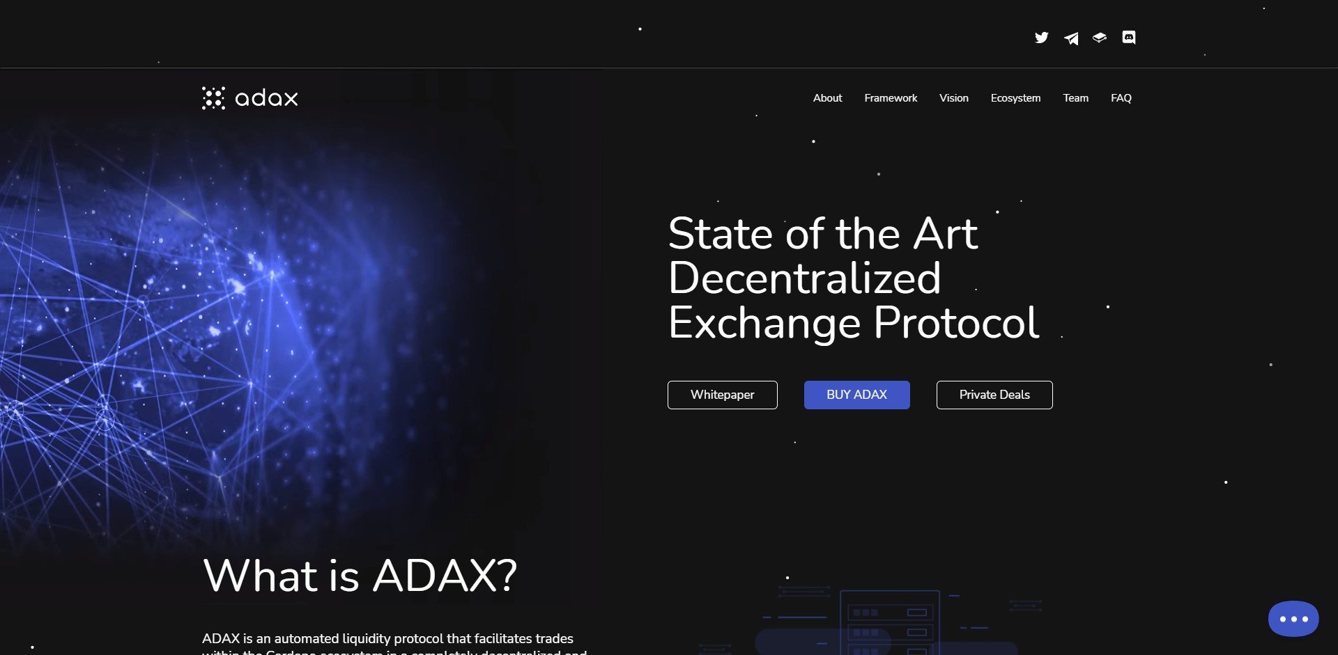 ADAX Price Prediction Website