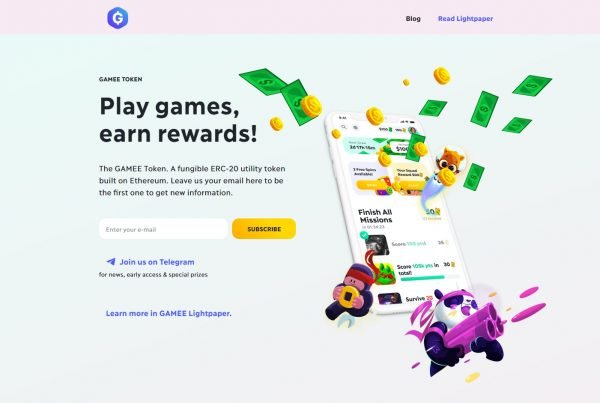 Gamee GMEE Price Prediction Website