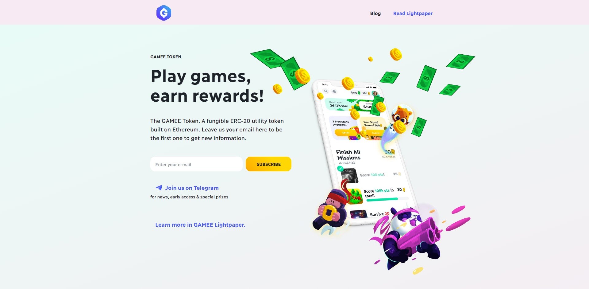 Gamee GMEE Price Prediction Website