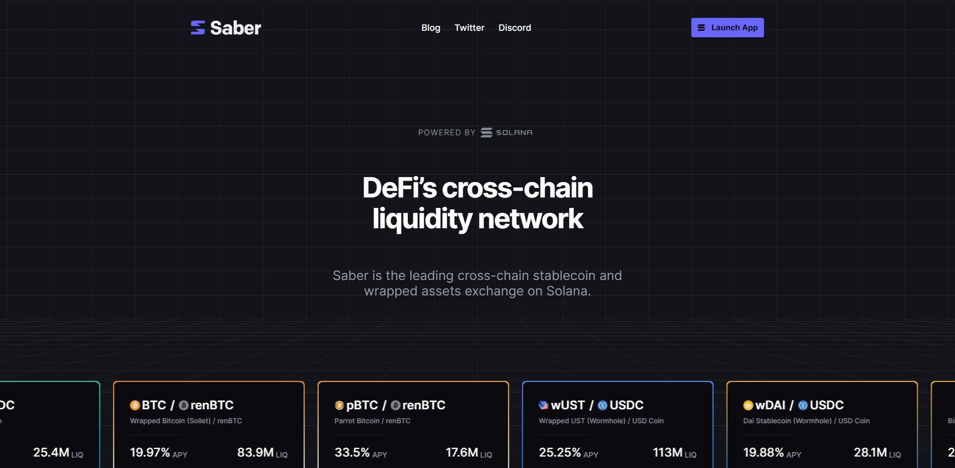 Saber SBR Price Prediction Website