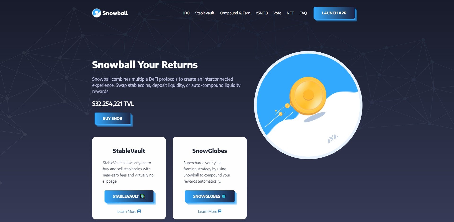 Snowball SNOB Price Prediction Website