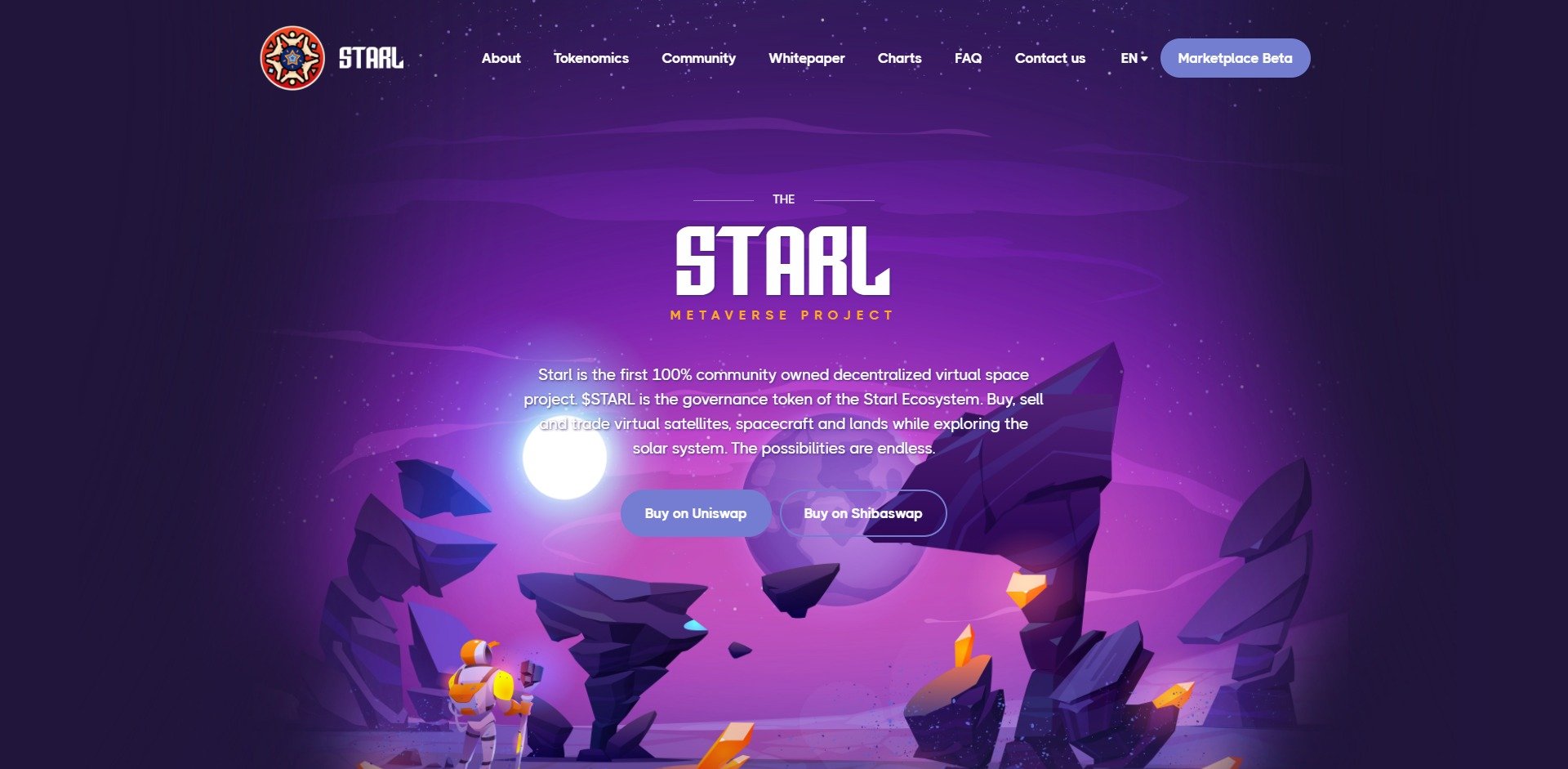 Starlink STARL Price Prediction Website
