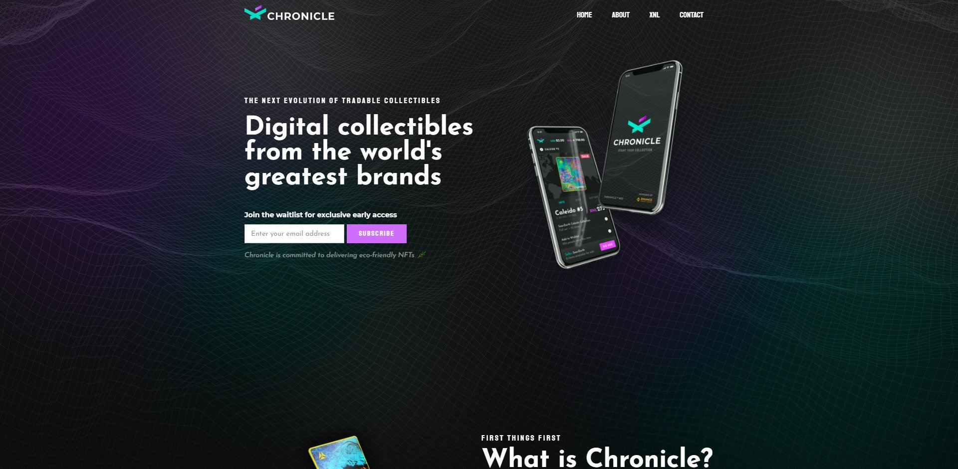Chronicle XNL Price Prediction Website