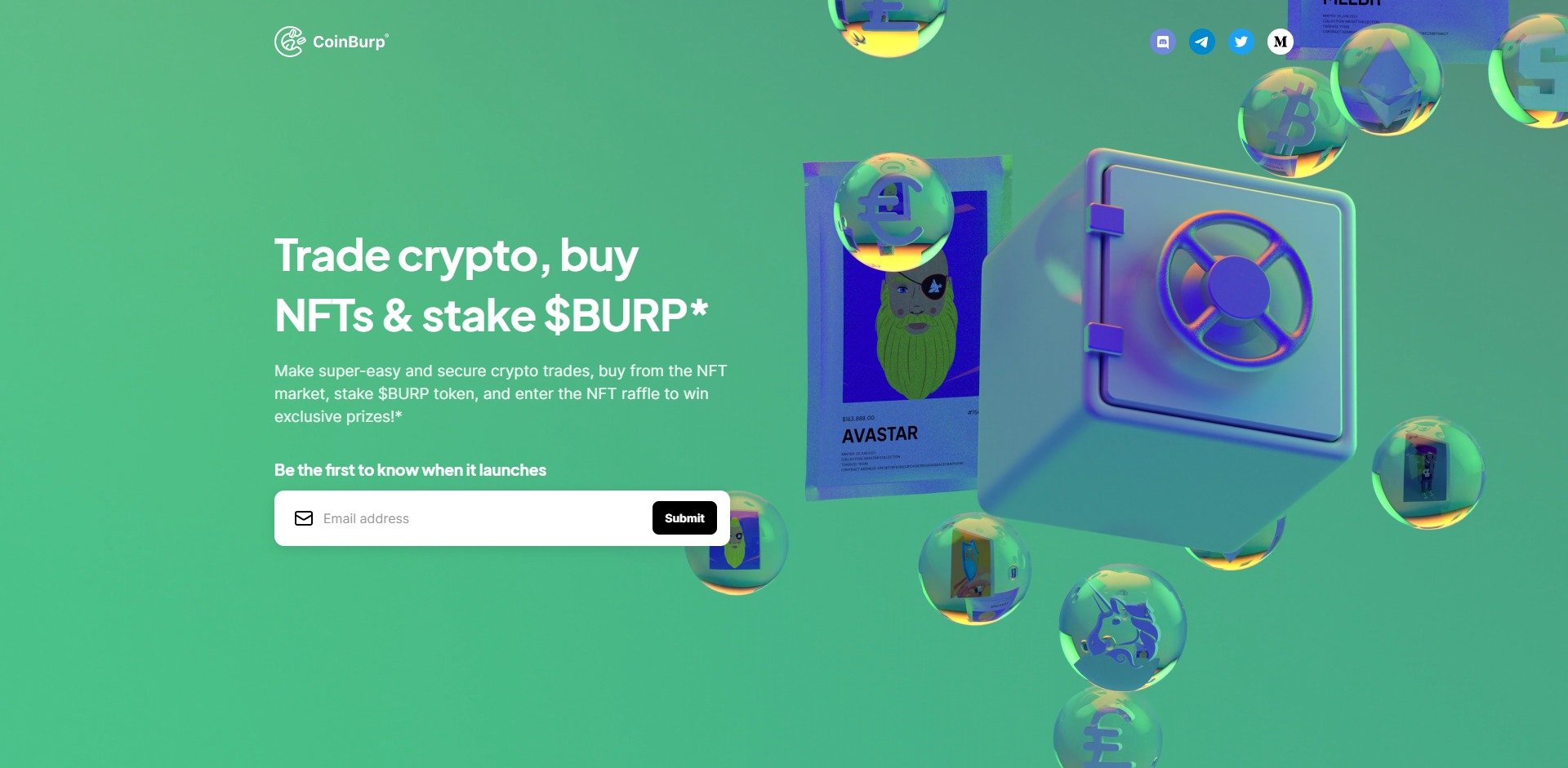 Coinburp BURP Price Prediction Website