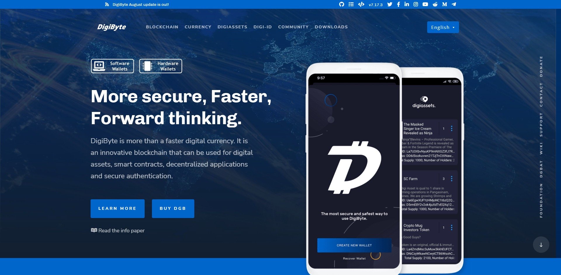 DigiByte DGB Price Prediction Website