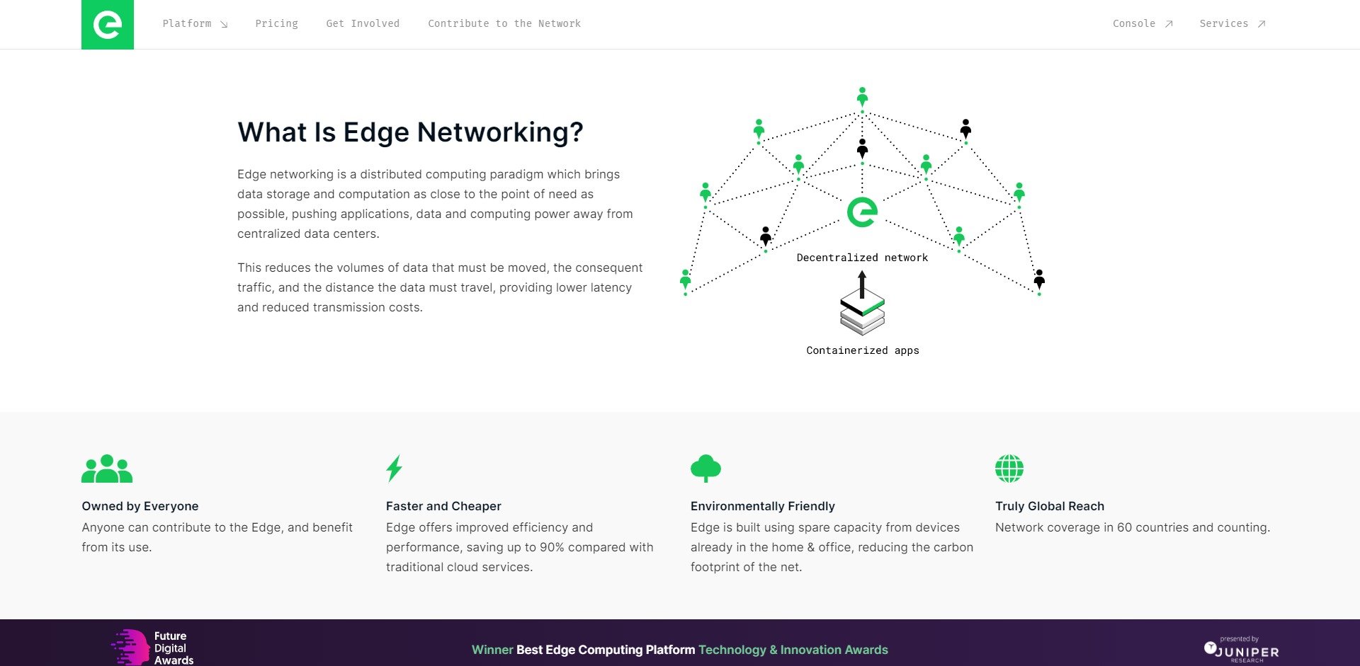 Edge Network Price Prediction Fundamentals