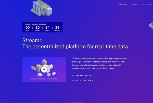 Streamr DATA Price Prediction Website