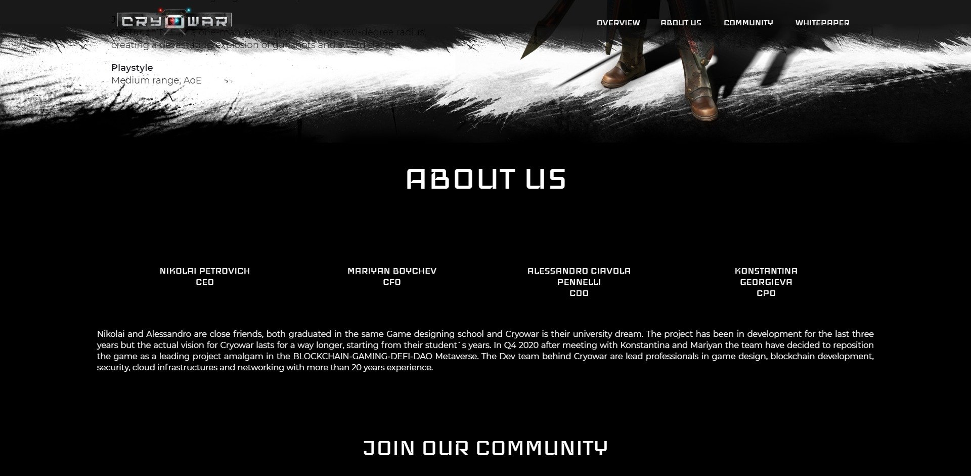 Cryowar CWAR Price Prediction Market