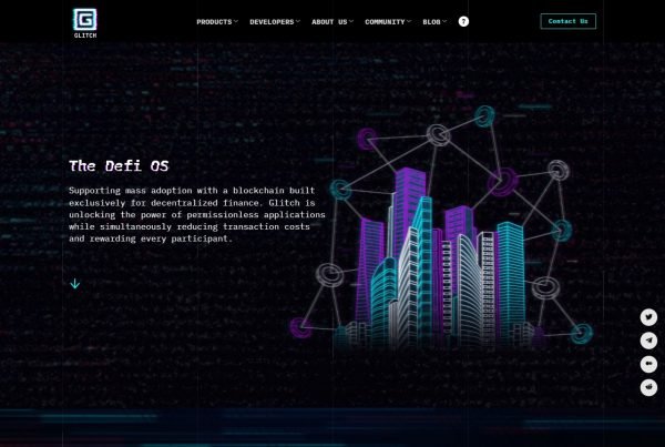 Glitch GLCH Price Prediction Website