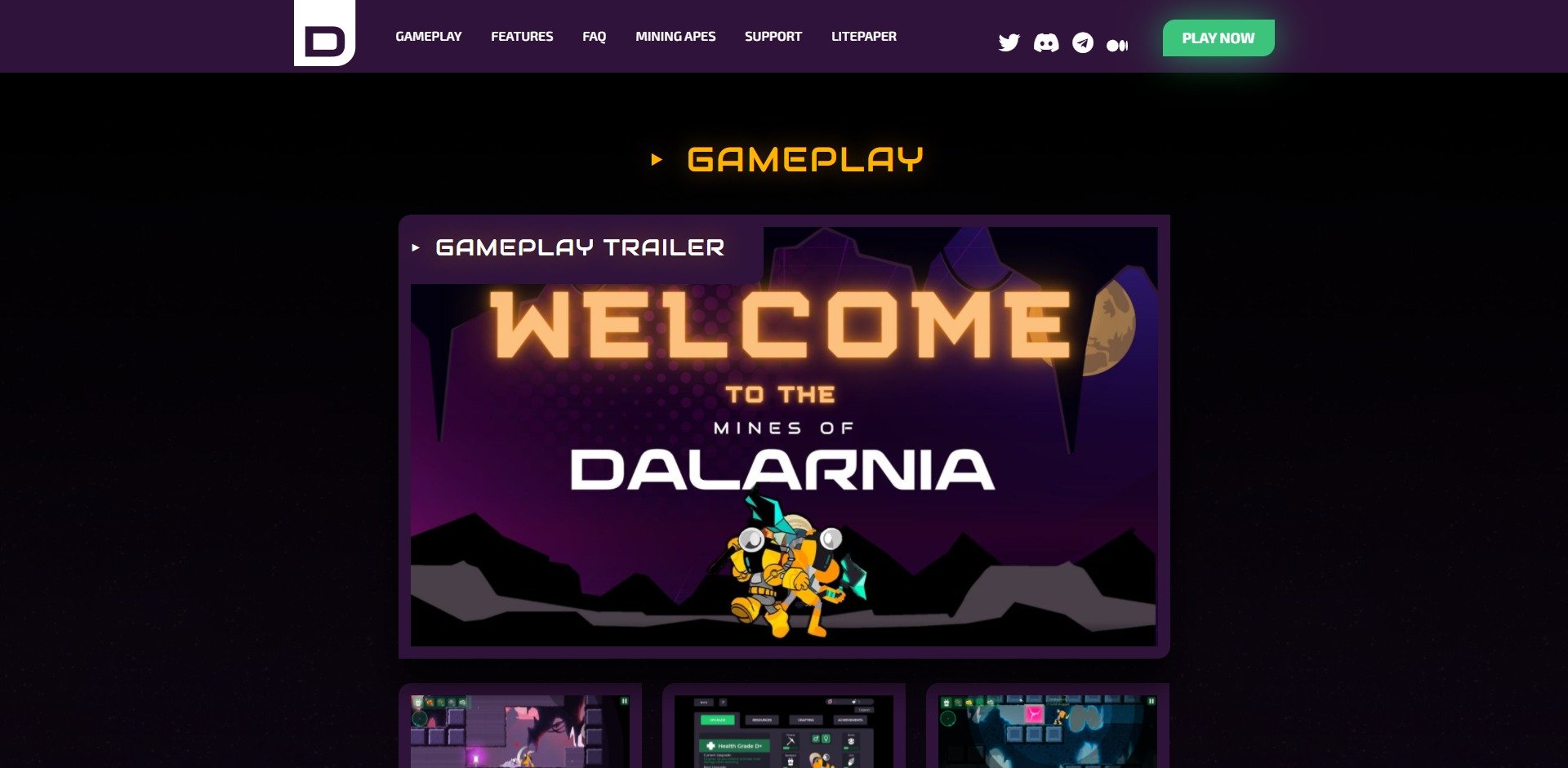 Mines Of Dalarnia DAR Price Prediction Fundamentals