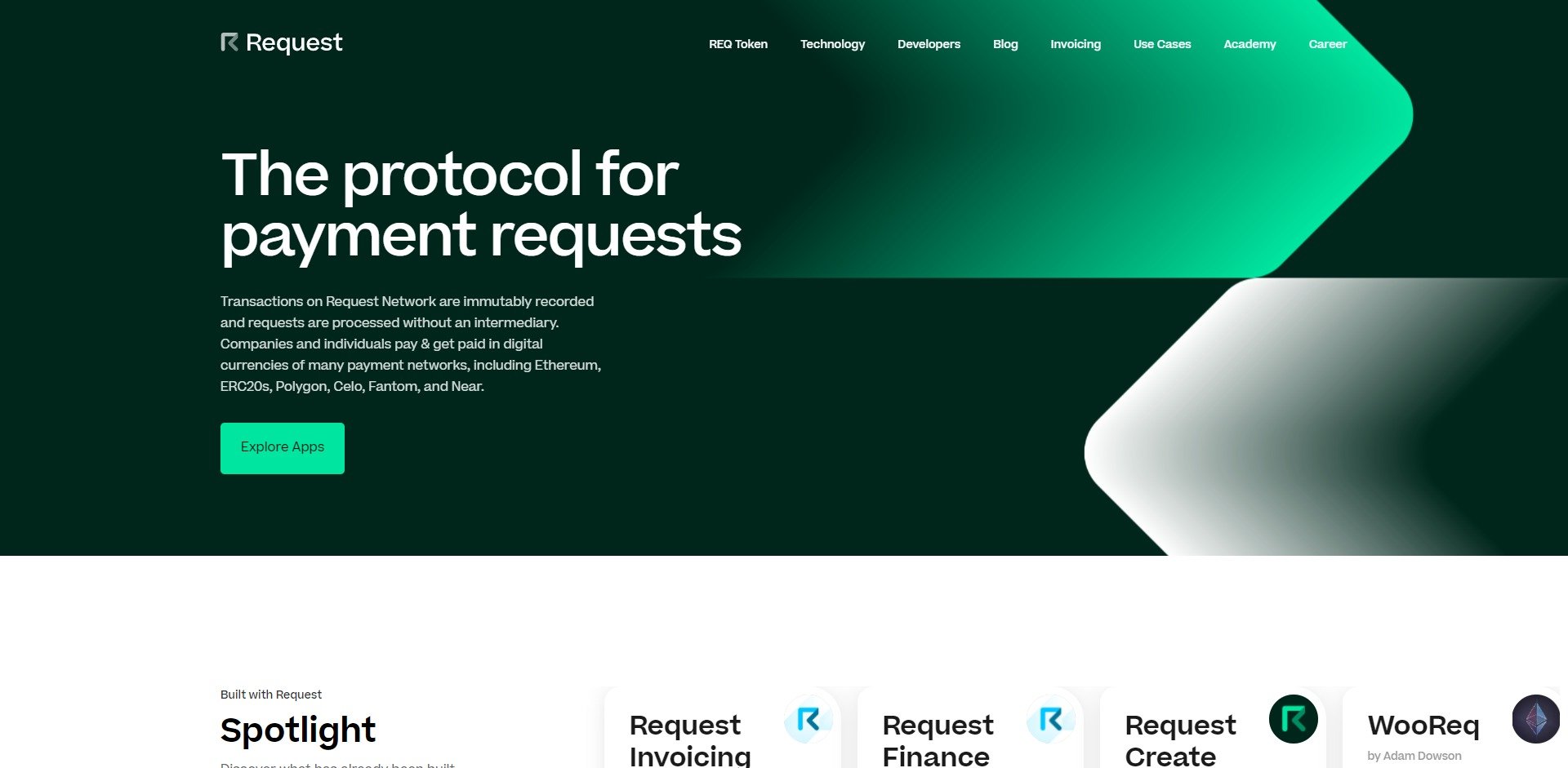 Request REQ Price Prediction Website